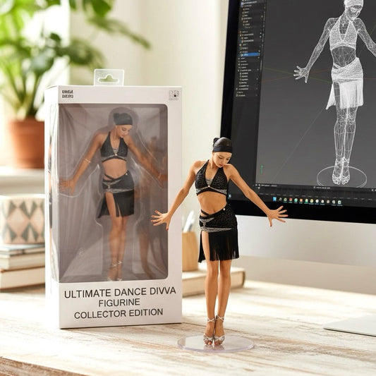 Who knows the 3D model of Latin dancer is so amazing