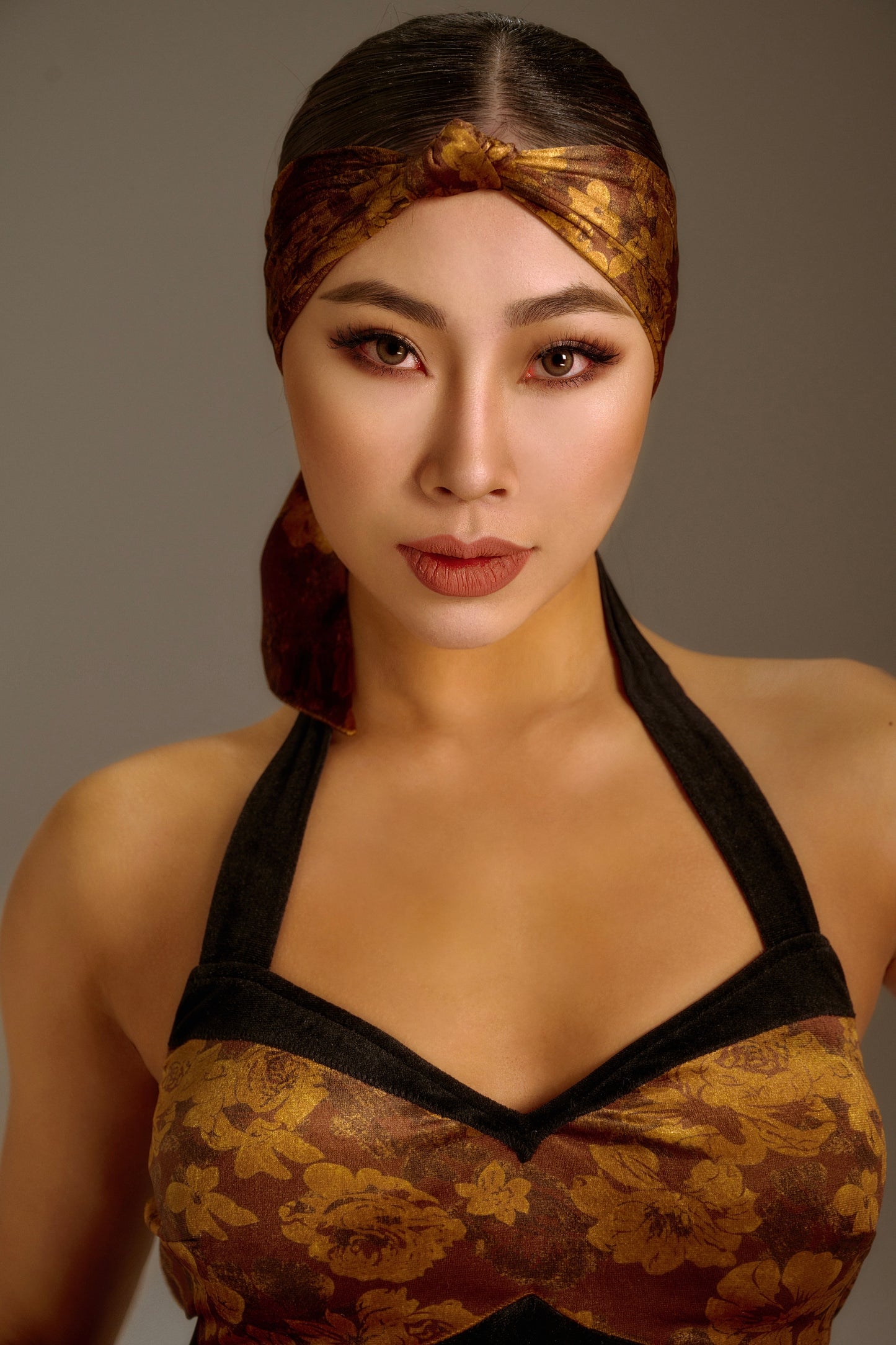 Vintage Golden Hairband