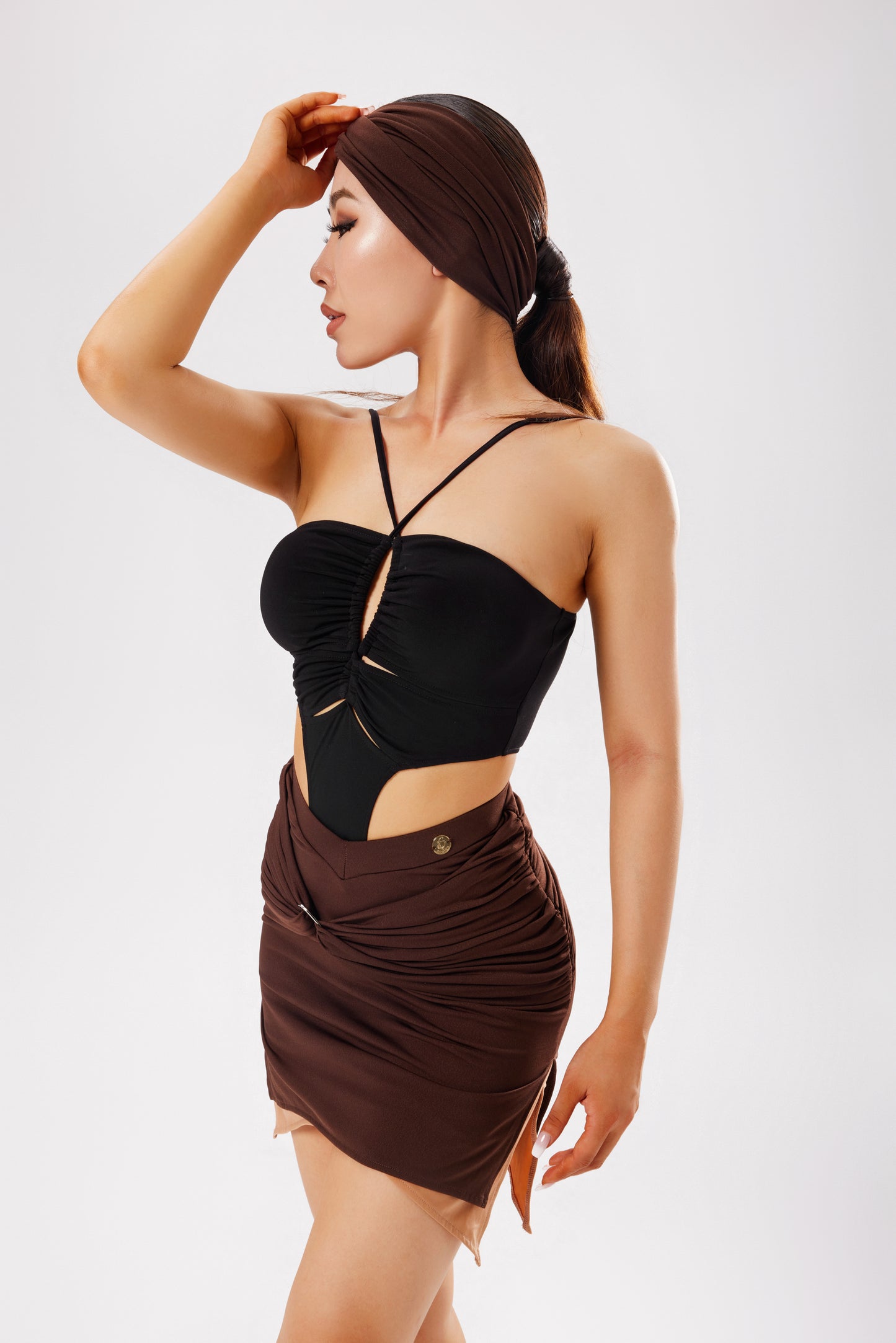 Sling bandeau jumpsuit