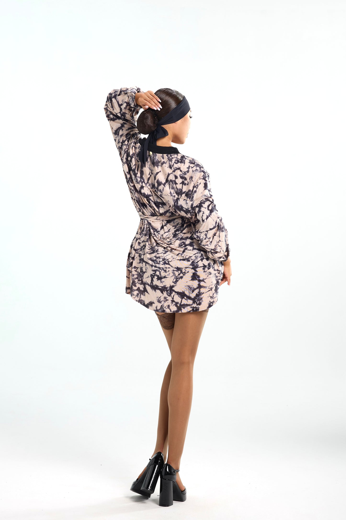 Florence Champagne Silk Cardigan