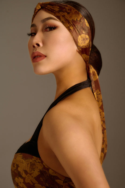 Vintage Golden Hairband