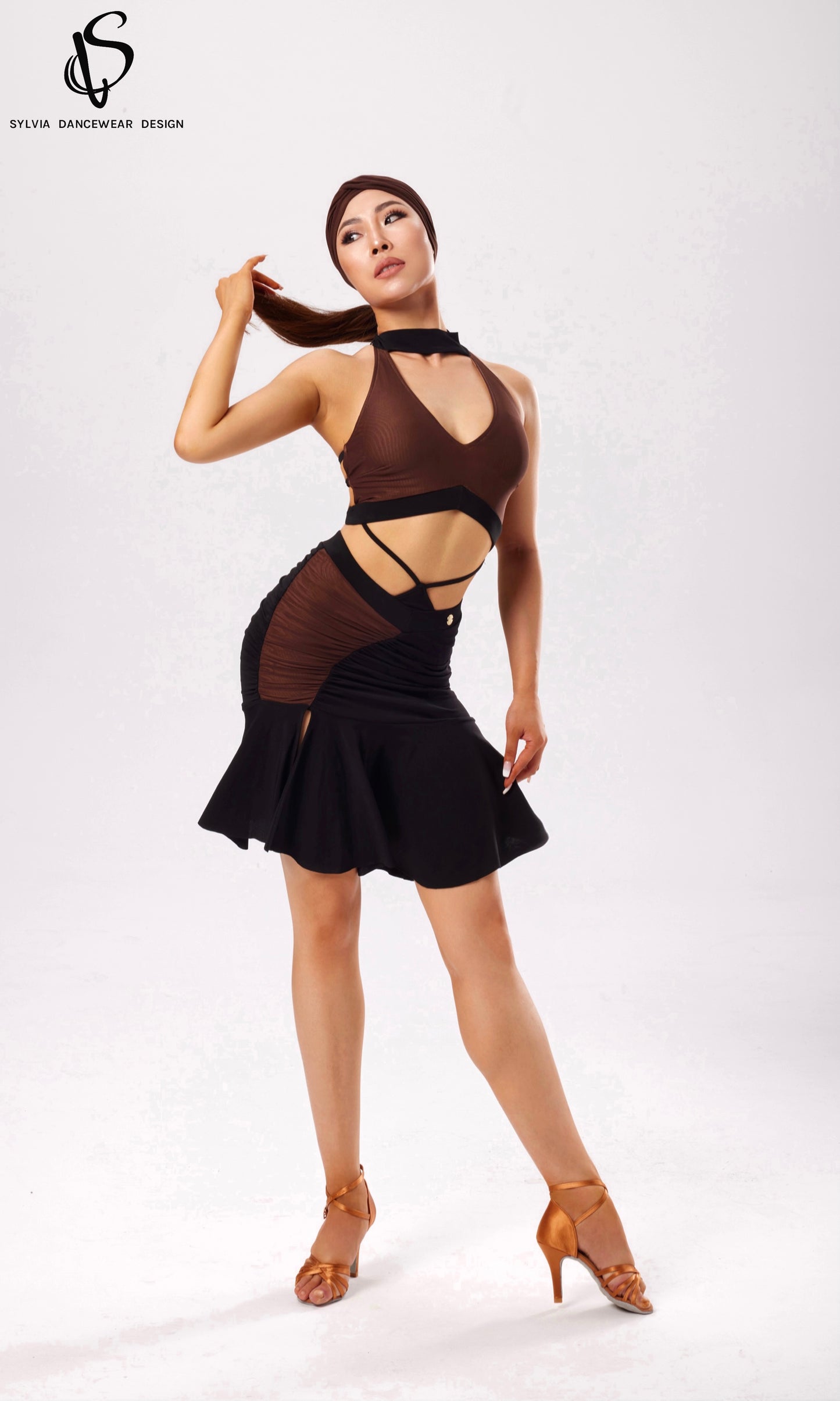 Deep V Hanging Neck Suspender Top