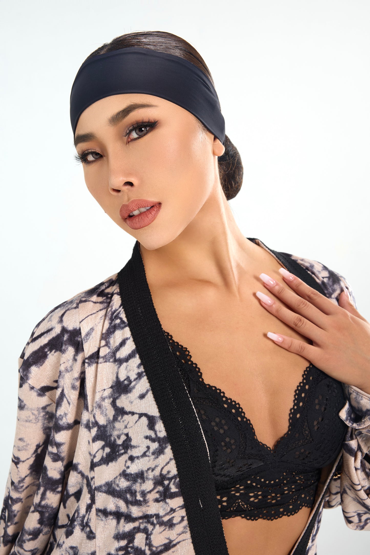 Florence Champagne Silk Cardigan